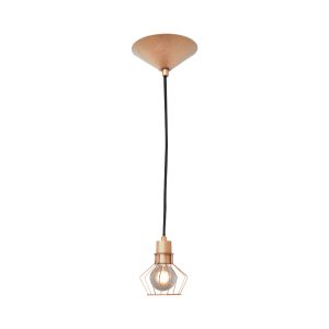 Lustre Pendente Aramado Mini Diamante Gold - 3007/1 GLD