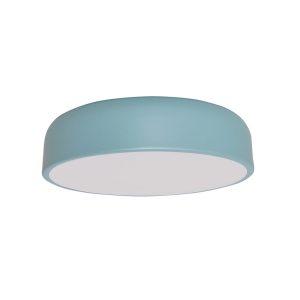 Luminária Plafon Moon Med 40cm 3 Lamp E27 Verde EVD - 1106 MED EVD