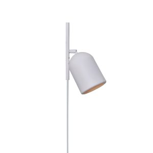 Luminária De Parede Arandela Anny 1 Lamp E27 Branco/gold - 3106/AR BR/GLD