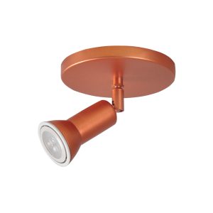 Luminária Spot Sobrepor Canopla Red 1 Gu10 Mr16 Cobre - 6012/1 CB