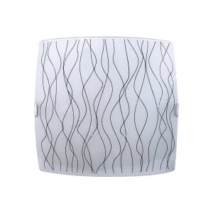Luminária Plafon Quadrado Gde Aramado - 1317 GDE CR