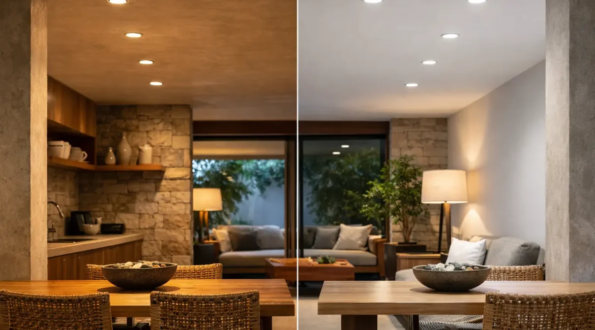 Lâmpada halógena versus LED: qual escolher